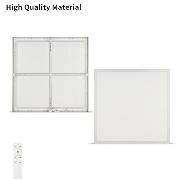 Brilagi FRAME SMART - corp de iluminat LED reglabil pentru baie LED/50W/230V 60x60 IP44 + telecomandă