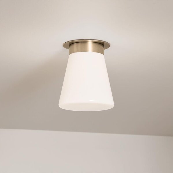 Kichler KL-ALBERS-F-T-CPZ - Plafonieră ALBERS, 1x E27, 40W, 230V, diam. 21,6 cm, bronz