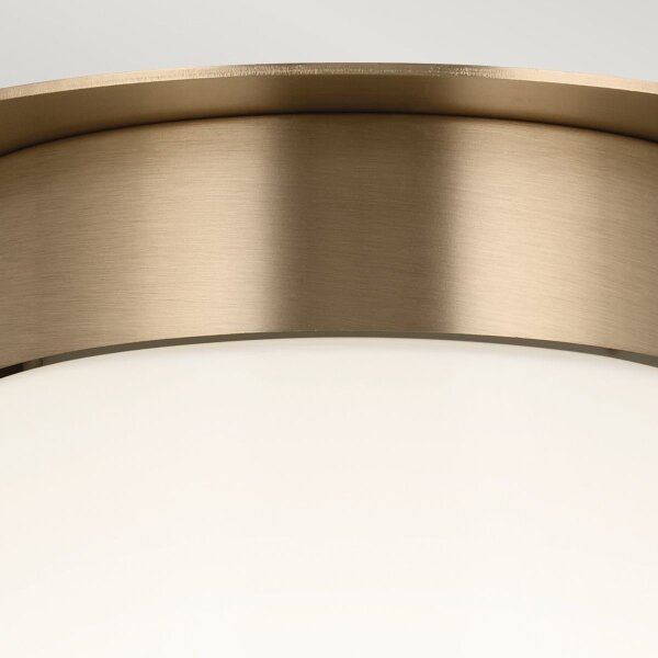 Kichler KL-ALBERS-F-T-CPZ - Plafonieră ALBERS, 1x E27, 40W, 230V, diam. 21,6 cm, bronz