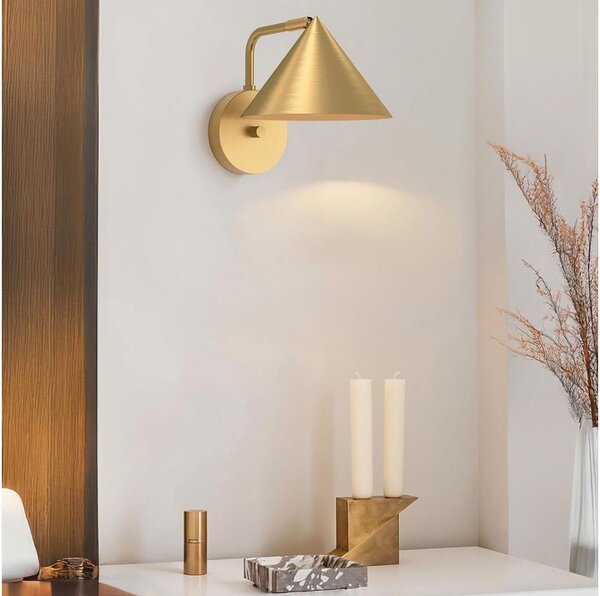 Alora Mood ALM-REMYCK-1WB-GD - Aplică de perete REMYCK 1xE27/60W/230V, auriu