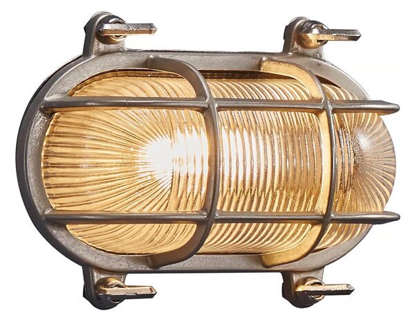 Nordlux - Aplica de exterior HELFORD 1xE27/12,5W/230V IP64 gri