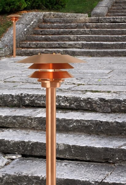 Nordlux - Lampă de exterior VENO 1xE27/60W/230V IP54 cupru