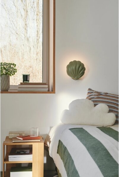 Nordlux - Aplica de perete KONCHI, 1 x E14, 25 W, 230 V, verde