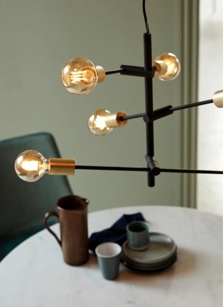 Nordlux - Lustră suspendată pe cablu JOSEFINE, 6xE27/25W/230V
