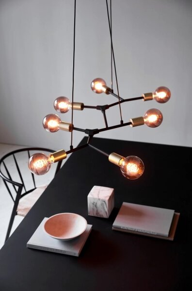 Nordlux - Lustră suspendată cu cablu JOSEFINE 7xE27/60W/230V