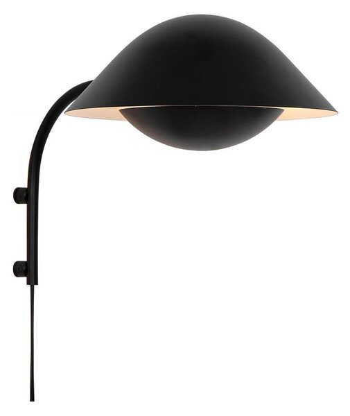 Nordlux - Aplica de perete FREYA 1xE14/40W/230V neagră