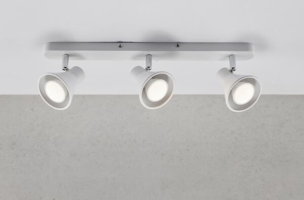 Nordlux - Corp de iluminat cu spoturi EIK 3xGU10/35W/230V alb