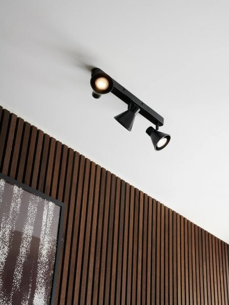 Nordlux - Lampă spot EIK 3x GU10/35W/230V, negru