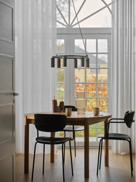 Nordlux - Lustră cu cablu VICO, 6 x GU10, 5W, 230V, negru