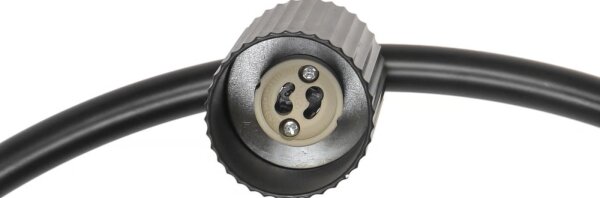 Nordlux - Lustră cu cablu VICO, 6 x GU10, 5W, 230V, negru