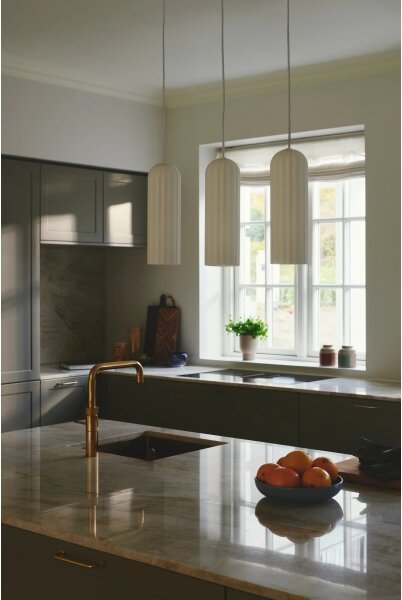 Nordlux - Lustră suspendată MIELLA 3xE27/25W/230V albă