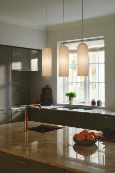 Nordlux - Lustră suspendată MIELLA 3xE27/25W/230V albă