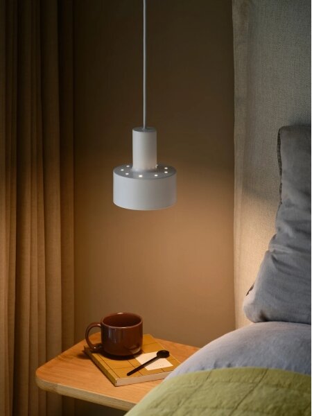 Nordlux - Lustră MATIS 1xE27/40W/230V albă
