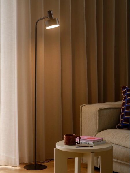 Nordlux - Lampă de podea MATIS 1xE27/15W/230V neagră