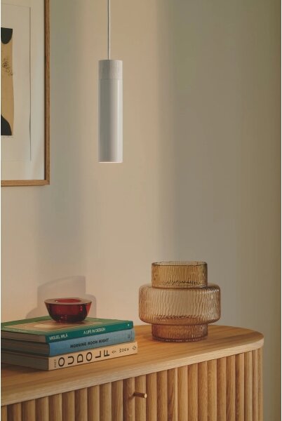 Nordlux - Lampă suspendată pe cablu TILO 1xGU10/15W/230V albă