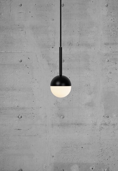 Nordlux - Pendul pe cablu CONTINA 1xG9/5W/230V negru
