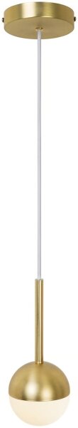 Nordlux - Pendul CONTINA 1xG9/5W/230V alamă