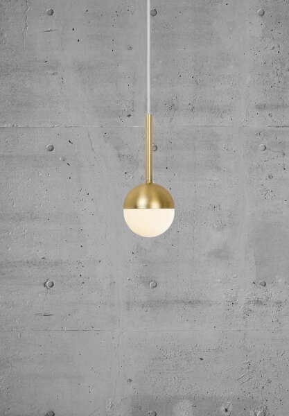 Nordlux - Pendul CONTINA 1xG9/5W/230V alamă