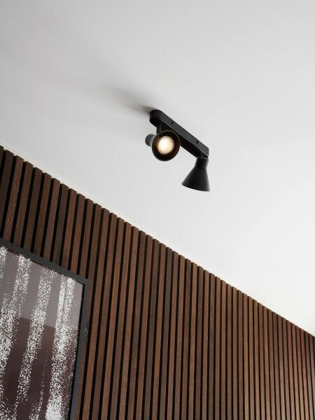 Nordlux - Spot EIK 2xGU10/35W/230V, negru