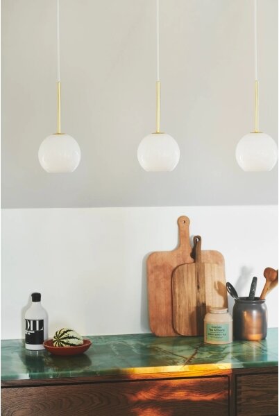 Nordlux - Lustră pe cablu FRANCA 1xE14/40W/230V albă