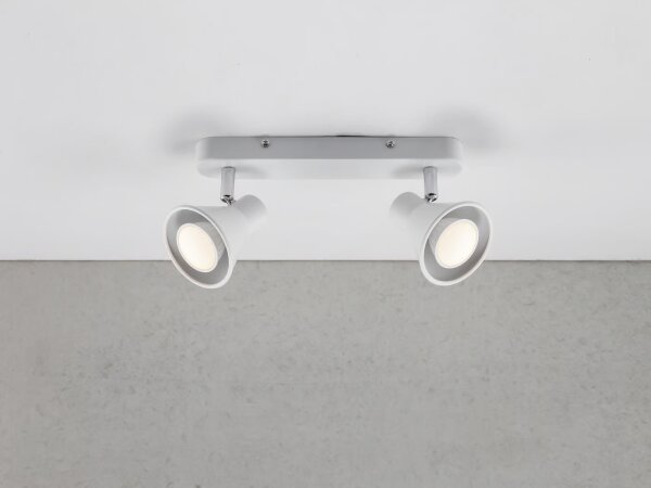 Nordlux - Spot EIK 2xGU10/35W/230V alb
