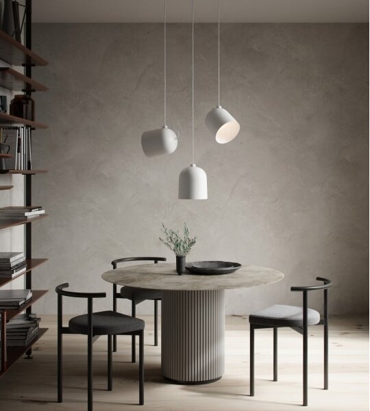 DFTP by Nordlux - Lustră suspendată pe cablu ANGLE 1xE27/25W/230V albă