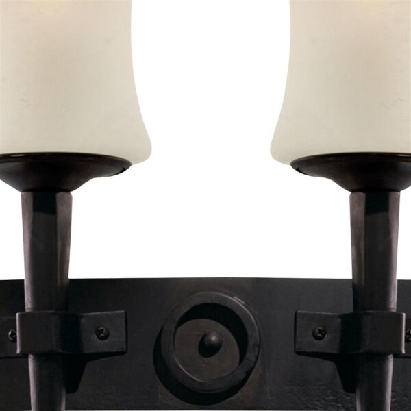 Aplică de perete Searchlight CARTWHEEL 0812-2BK 2xE27/60W/230V