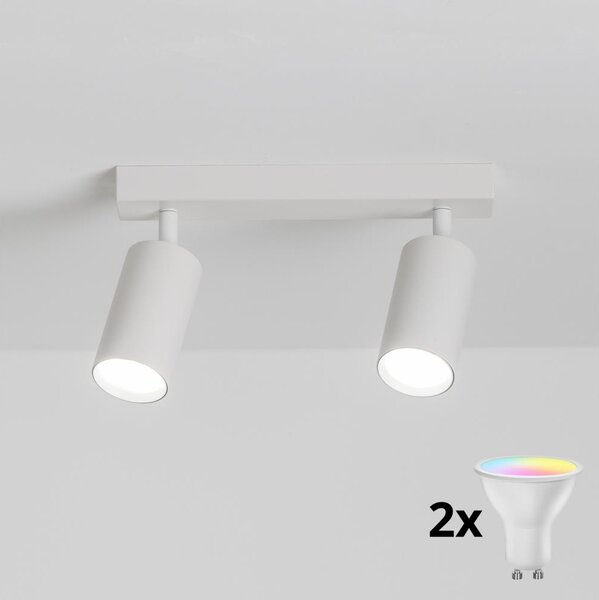 Brilagi - Spot LED RGBW dimmabil SELE 2xGU10/4,8W/230V alb