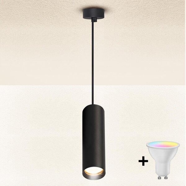 Brilagi - Pendul LED reglabil pe cablu SELE 1xGU10/4,8W/230V negru