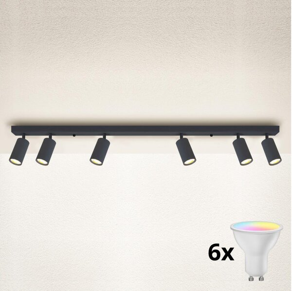 Brilagi - Spot LED dimabil SELE 6xGU10/6,5W/230V antracit