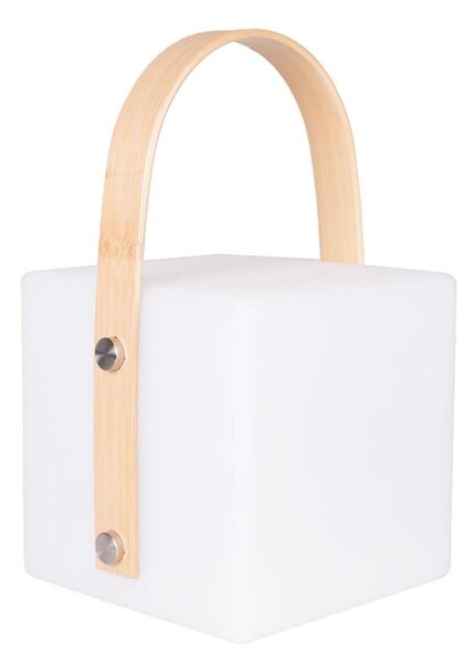 Lampă LED RGBW de exterior MAJORKA, 0,5 W, 5 V, USB, 1200 mAh, IP44, albă