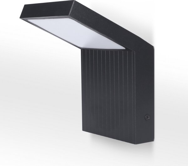 Brilagi - Aplica de exterior LED RIANO, 8W, 230V, antracit, IP65