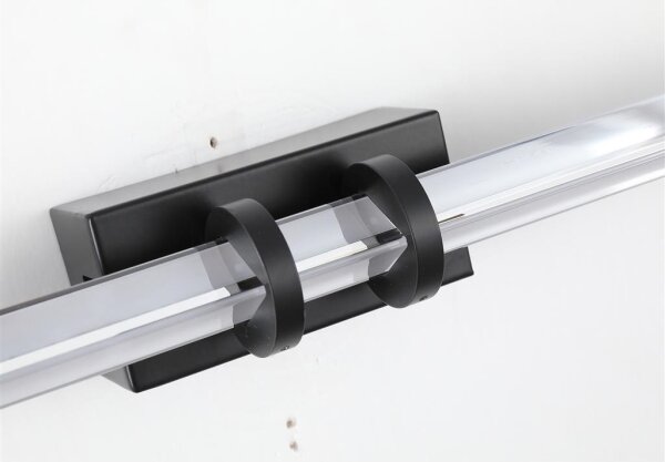 Searchlight 66412BK - Aplica LED pentru oglindă de baie PARMA LED/10W/230V IP44