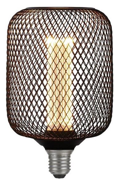 Searchlight 26002BK - Bec LED decorativ Wire Mesh E27/4,5W/230V 2700K