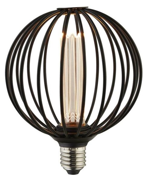 Bec LED decorativ GLOBE E27/4,5W/230V 2700K - Searchlight 26004BK