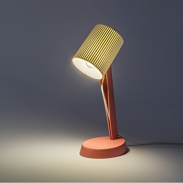 Rabalux 74088 - Lampă de birou SOLVET 1xE14/11W/230V roz