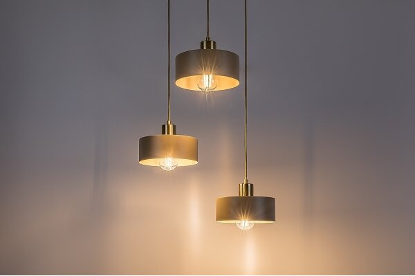 Rabalux 72143 - Lustră suspendată pe cablu TISANDRA, 3 x E27, 25 W, 230 V