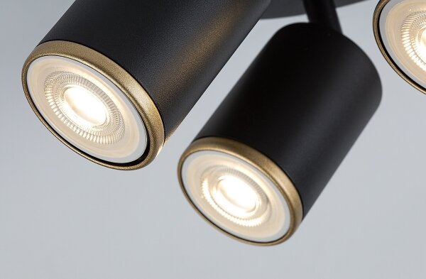 Rabalux 73109 - Spot NOLIE 3xGU10/15W/230V negru