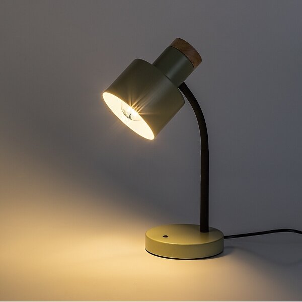 Rabalux 74099 - Lampă de masă PASTRO 1xE27/20W/230V kaki