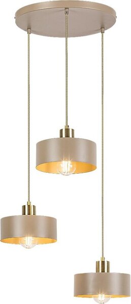Rabalux 72143 - Lustră suspendată pe cablu TISANDRA, 3 x E27, 25 W, 230 V