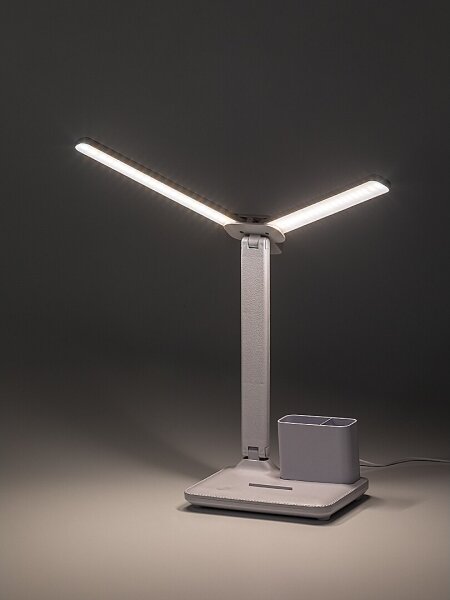 Rabalux 74032 - Lampă LED de birou ELUMO, cu dimmer tactil, 5W/5V, 3000/4000/6500K