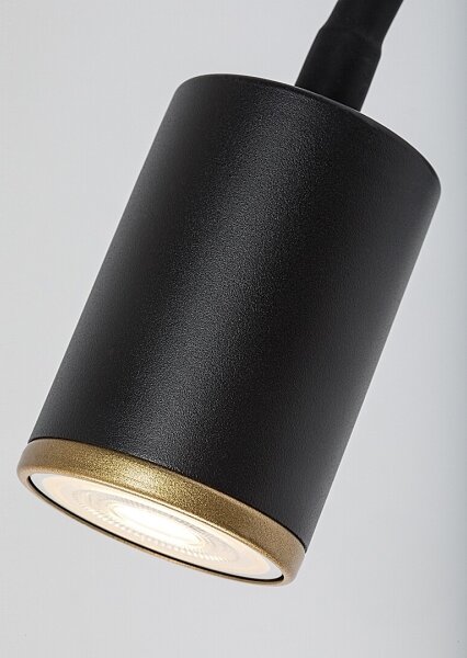 Rabalux 73111 - Aplică de perete tip spot NOLIE 1xGU10/15W/230V negru