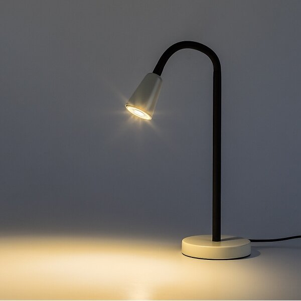 Rabalux 74093 - Lampă de masă ALDO 1xGU10/7W/230V crem