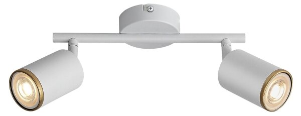 Rabalux 73105 - Spot NOLIE 2xGU10/15W/230V, alb