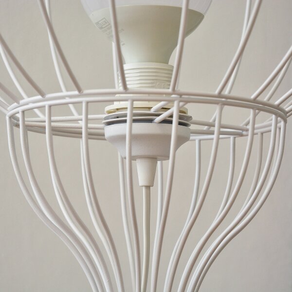 Lampă de podea MERCURE, 1xE27/15W/230V, albă