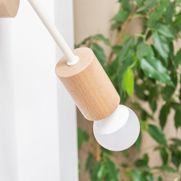 Aplică de perete OXFORD 1xE27/15W/230V pin/crem