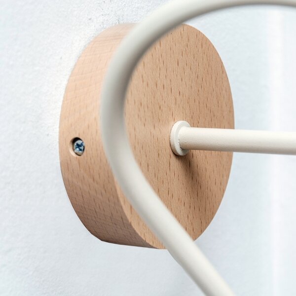 Aplică de perete OXFORD 1xE27/15W/230V pin/crem