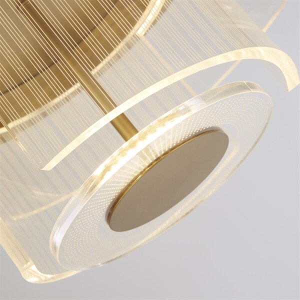 Searchlight 25051-400GO - Plafonieră LED DECO LED/32W/230V