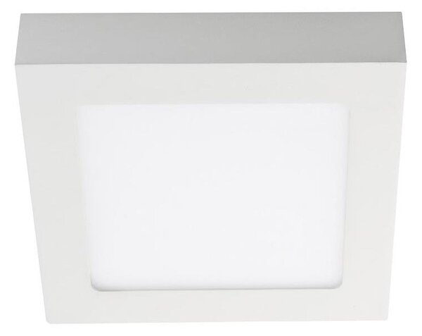 Plafonieră LED 18W/230V, 22,5 x 22,5 cm, albă