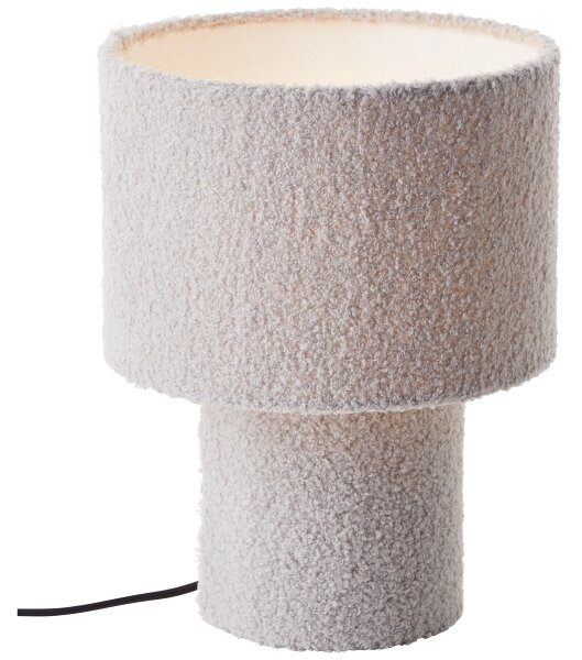 Brilliant - Lampă de masă TEDDY 1xE27/20W/230V gri